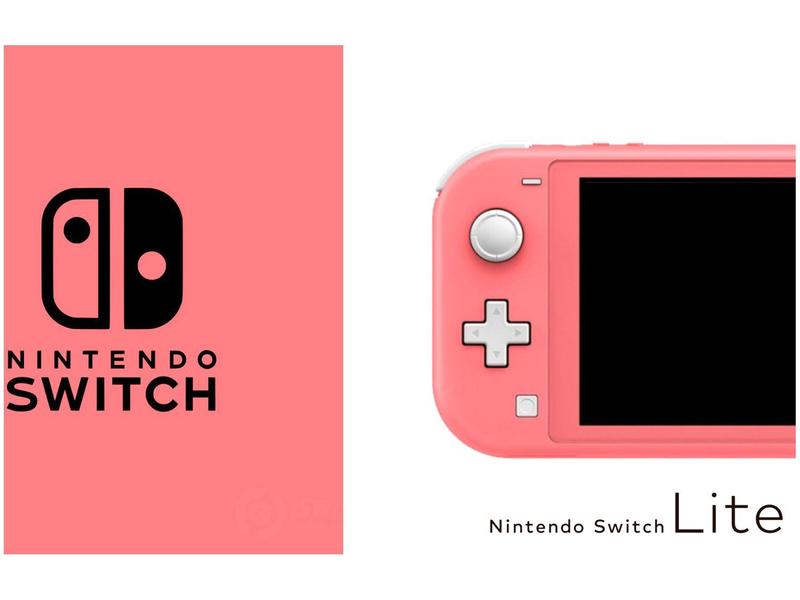 Console Nintendo Switch Lite Coral 32GB - HDHSPAZA1BRA - Minigame